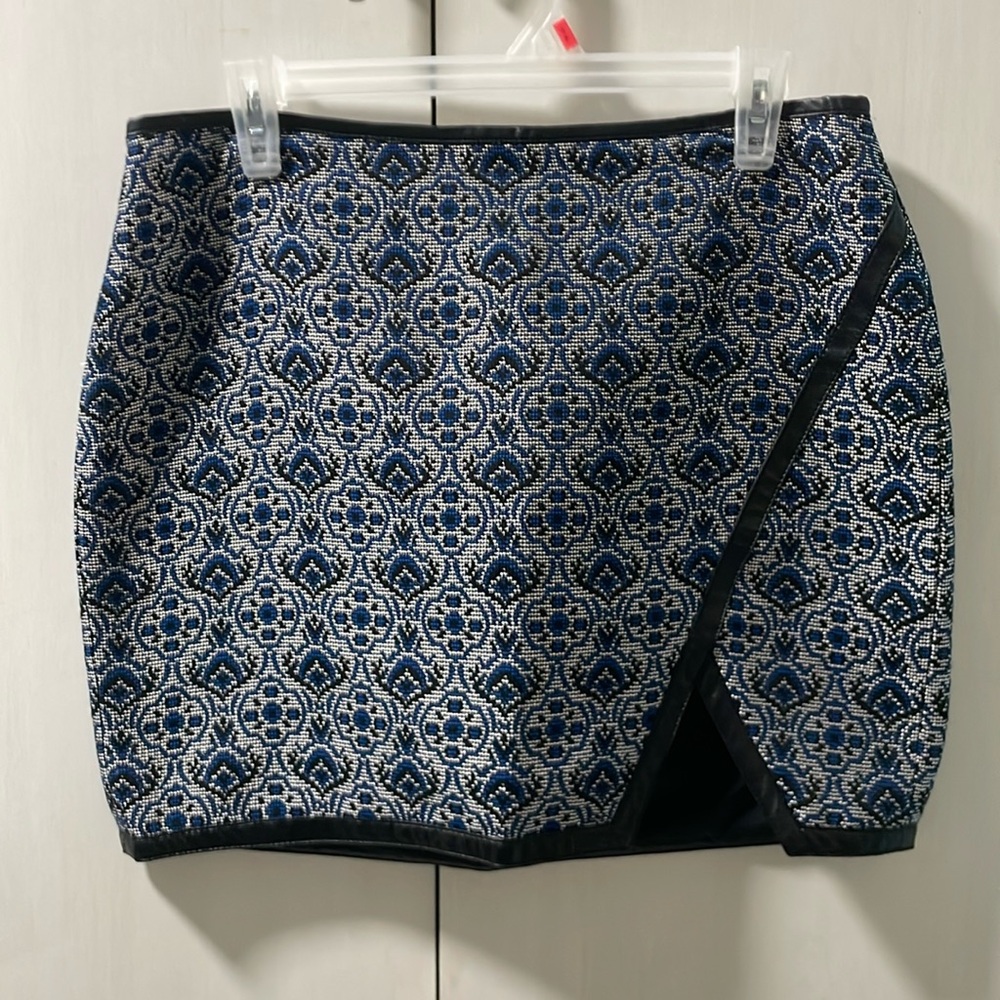 Express blue skirt